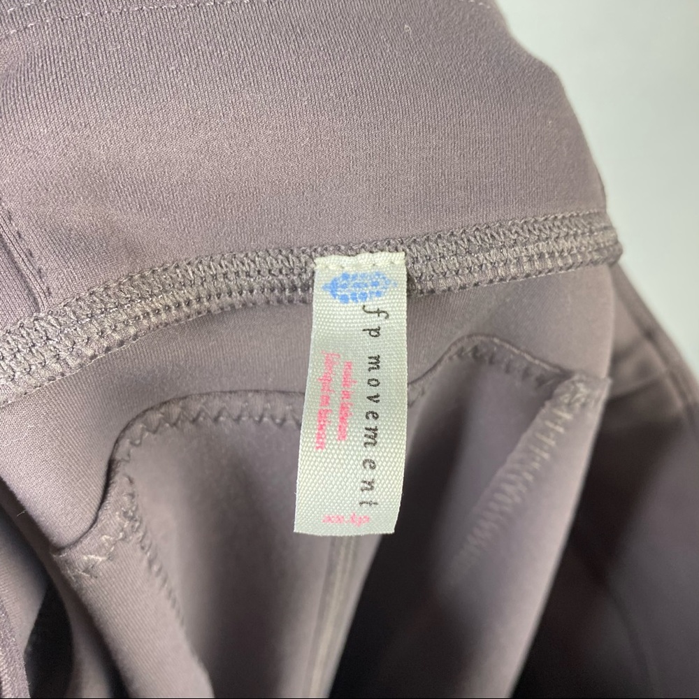 Free People Movement Purple Mauve Athletic Leggings Sz XS - Picture 3 of 5